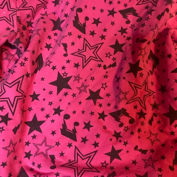 Abbey Dawn Pink Star Pattern Jacket - No zipper. No strings. - Picture 4 of 4
